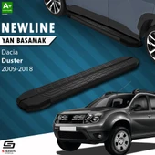 S-Dizayn Dacia Duster NewLine Siyah Yan Basamak 173 Cm 2009-2018 A+ Kalite thumbnail 1