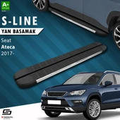 S-Dizayn Seat Ateca S-Line Krom Yan Basamak 173 Cm 2017 Üzeri A+ Kalite thumbnail 1