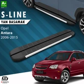 S-Dizayn Opel Antara S-Line Aluminyum Yan Basamak 183 Cm 2006-2015 A+ Kalite thumbnail 1