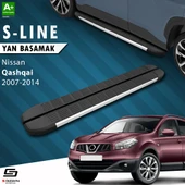 S-Dizayn Nissan Qashqai S-Line Aluminyum Yan Basamak 173 Cm 2007-2014 A+ Kalite thumbnail 1