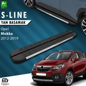 S-Dizayn Opel Mokka S-Line Krom Yan Basamak 163 Cm 2012-2019 A+ Kalite thumbnail 1