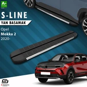 S-Dizayn Opel Mokka 2 S-Line Krom Yan Basamak 173 Cm 2020 Üzeri A+ Kalite thumbnail 1