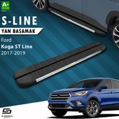 S-Dizayn Ford Kuga 2 ST-Line S-Line Krom Yan Basamak 183 Cm 2017-2019 A+ Kalite thumbnail 1