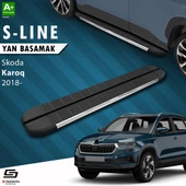 S-Dizayn Skoda Karoq S-Line Krom Yan Basamak 173 Cm 2018 Üzeri A+ Kalite thumbnail 1