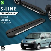 S-Dizayn Renault Kangoo 2 S-Line Krom Yan Basamak 193 Cm 2008-2020 A+ Kalite thumbnail 1