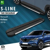 S-Dizayn Renault Koleos 2 S-Line Krom Yan Basamak 163 Cm 2016 Üzeri A+ Kalite thumbnail 1