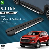S-Dizayn Ford EcoSport 2 S-Line Aluminyum Yan Basamak 173 Cm 2012-2022 A+ Kalite thumbnail 1