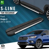 S-Dizayn Ford Kuga 2 S-Line Aluminyum Yan Basamak 183 Cm 2013-2019 A+ Kalite thumbnail 1