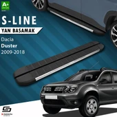 S-Dizayn Dacia Duster S-Line Krom Yan Basamak 173 Cm 2009-2018 A+ Kalite thumbnail 1