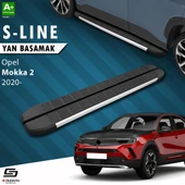S-Dizayn Opel Mokka 2 S-Line Aluminyum Yan Basamak 173 Cm 2020 Üzeri A+ Kalite thumbnail 1