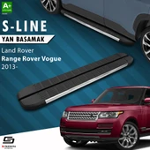S-Dizayn Land Rover Rover Range Rover Vogue 3 S-Line Krom Yan Basamak 193 Cm 2013 Üzeri A+ Kalite thumbnail 1