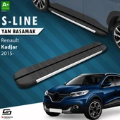 S-Dizayn Renault Kadjar S-Line Aluminyum Yan Basamak 173 Cm 2015-2022 A+ Kalite thumbnail 1