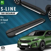 S-Dizayn Kia XCeed S-Line Aluminyum Yan Basamak 183 Cm 2019 Üzeri A+ Kalite thumbnail 1