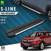 S-Dizayn Honda CR-V 5 S-Line Aluminyum Yan Basamak 173 Cm 2018-2022 A+ Kalite thumbnail 1