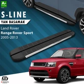 S-Dizayn Land Rover Range Rover Sport S-Line Krom Yan Basamak 183 Cm 2005-2013 A+ Kalite thumbnail 1