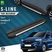 S-Dizayn Opel Combo E S-Line Aluminyum Yan Basamak 203 Cm 2018 Üzeri A+ Kalite thumbnail 1
