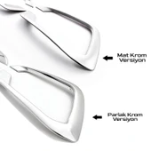 S-Dizayn Fiat Egea HB Krom Sis Çerçevesi 2 Prç. 2020 Üzeri (Mat Krom) thumbnail 4
