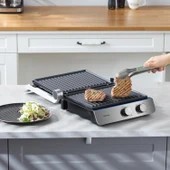 Homend Grilliant 1344H Inox Gövdeli, Döküm Plakalı Tost ve Izgara Makinesi thumbnail 3