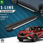 S-Dizayn Renault Captur 2 S-Line Aluminyum Yan Basamak 183 Cm 2020 Üzeri A+ Kalite thumbnail 1