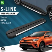 S-Dizayn Toyota Rav 4 3 S-Line Aluminyum Yan Basamak 163 Cm 2006-2013 A+ Kalite thumbnail 1