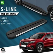 S-Dizayn Suzuki SX4 2 S-Cross S-Line Krom Yan Basamak 173 Cm 2014-2021 A+ Kalite thumbnail 1