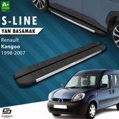 S-Dizayn Renault Kangoo S-Line Krom Yan Basamak 183 Cm 1998-2007 A+ Kalite thumbnail 1