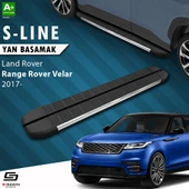 S-Dizayn Land Rover Range Rover Velar S-Line Krom Yan Basamak 193 Cm 2017 Üzeri A+ Kalite thumbnail 1
