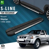 S-Dizayn Nissan Skystar S-Line Krom Yan Basamak 193 Cm 1996-2006 A+ Kalite thumbnail 1