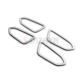 S-Dizayn Renault Captur 2 Krom İç Kapı Kolu Çerçevesi 4 Prç. 2020 Üzeri (Mat Krom) thumbnail 3