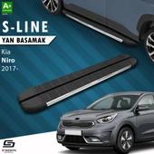 S-Dizayn Kia Niro S-Line Krom Yan Basamak 183 Cm 2017 Üzeri A+ Kalite thumbnail 1