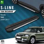 S-Dizayn Skoda Yeti S-Line Krom Yan Basamak 173 Cm 2009-2017 A+ Kalite thumbnail 1