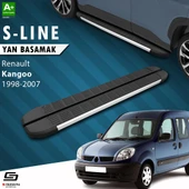 S-Dizayn Renault Kangoo S-Line Aluminyum Yan Basamak 183 Cm 1998-2007 A+ Kalite thumbnail 1
