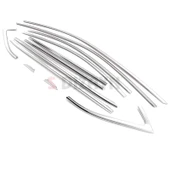 S-Dizayn Skoda Octavia A8 Sedan Krom Cam Çerçevesi 12 Prç. 2020 Üzeri A+ Kalite thumbnail 3