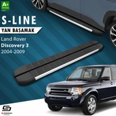 S-Dizayn Land Rover Discovery 3 S-Line Aluminyum Yan Basamak 193 Cm 2004-2009 A+ Kalite thumbnail 1
