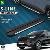 S-Dizayn Kia Sportage 4 S-Line Krom Yan Basamak 173 Cm 2016-2021 A+ Kalite thumbnail 1