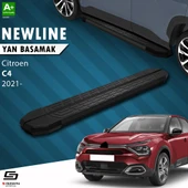 S-Dizayn Citroen C4 3 NewLine Siyah Yan Basamak 183 Cm 2021 Üzeri A+ Kalite thumbnail 1