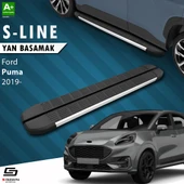 S-Dizayn Ford Puma S-Line Aluminyum Yan Basamak 173 Cm 2019 Üzeri A+ Kalite thumbnail 1