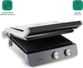 Homend Grilliant 1344H Inox Gövdeli, Döküm Plakalı Tost ve Izgara Makinesi thumbnail 1