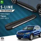 S-Dizayn VW Tiguan S-Line Krom Yan Basamak 173 Cm 2007-2015 A+ Kalite thumbnail 1