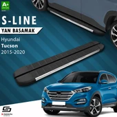 S-Dizayn Hyundai Tucson 3 S-Line Krom Yan Basamak 173 Cm 2015-2020 A+ Kalite thumbnail 1