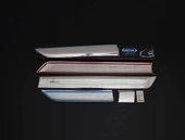 OMSA Ford Tourneo Custom Krom Yan Kapı Çıtası 5 Parça 2012-2023 Arası thumbnail 3