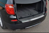 OMSA Bmw X3 Krom Arka Tampon Eşiği Taşlı 2010-2017 Arası thumbnail 4