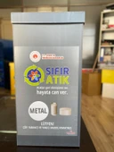 İZGE PP 4LÜ  GERİ DÖNÜŞÜM SIFIR ATIK KUTUSU 35X 35 X70 - 5