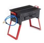 C-07 | Cemre Tüplü Kömürlü Emayeli Mangal 28*50 cm - 1