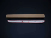 OMSA Peugeot Partner 2 Tepee Krom Bagaj Çıtası (Logosuz Araçlara) 2008-2018 Arası thumbnail 2