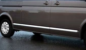 OMSA VW T5 Multivan Krom Yan Kapı Çıtası Tek Sürgü 5 Parça (Kısa Şasi) 2010 ve Sonrası - 3