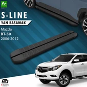 S-Dizayn Mazda BT-50 Pick-Up S-Line Siyah Yan Basamak 193 Cm 2006-2012 A+ Kalite thumbnail 1
