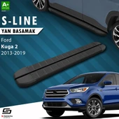 S-Dizayn Ford Kuga 2 S-Line Siyah Yan Basamak 183 Cm 2013-2019 A+ Kalite thumbnail 1