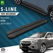 S-Dizayn Hyundai IX-35 S-Line Siyah Yan Basamak 173 Cm 2010-2015 A+ Kalite thumbnail 1