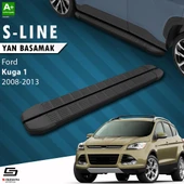S-Dizayn Ford Kuga 1 S-Line Siyah Yan Basamak 183 Cm 2008-2012 A+ Kalite thumbnail 1